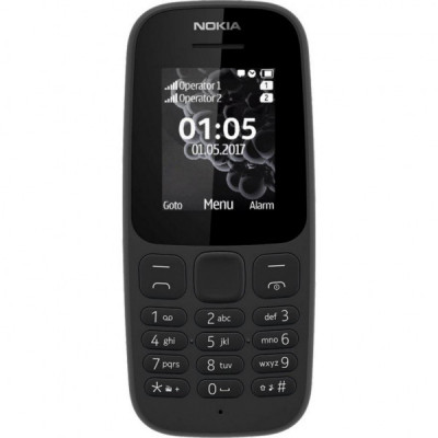 Nokia 105  SS Black (Нова)