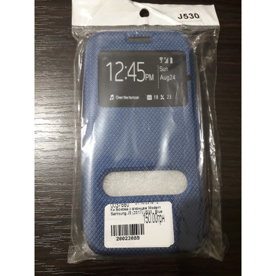 Кн Бокова з віконцем Modern  Samsung J5 (2017)/J530   Blue