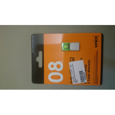 USB Flash 8Gb Verico Hybrid Mini  Green
