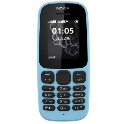 Nokia 105  DS Blue (Нова)