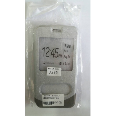 Чехол-Книжка Wave Cover  Samsung  J530 2017   Silver