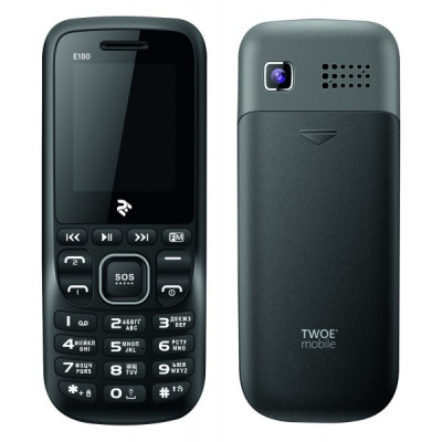 TWOE E180 Dual Sim Grey