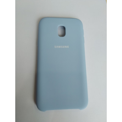Чехол Soft Touch Samsung J330/J3 2017  Светло синий