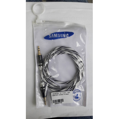 Cable AUX  силикон 1m Black