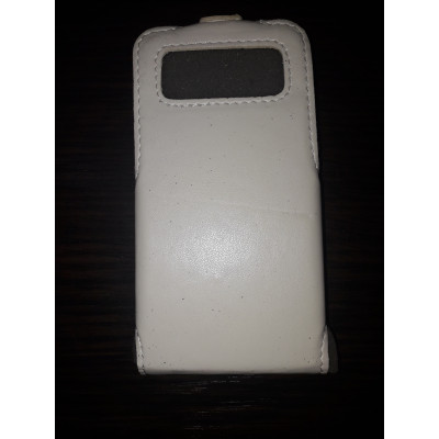 Футляр флип вертикальний Samsung G360  White