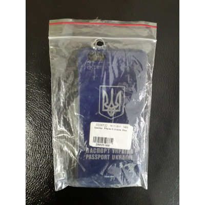 Бампер  iPhone 6 Ukraine  Blue