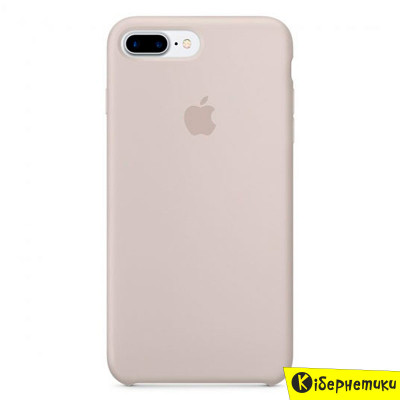 Сілікон  iPhone 7+ Original Case Бежевый