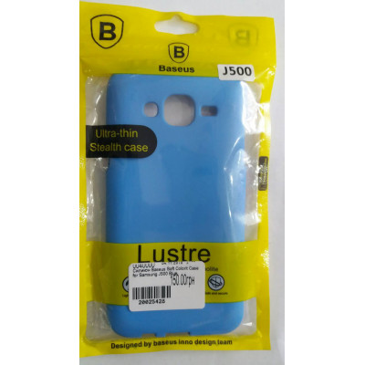 Силикон Baseus Soft Colorit Case for Samsung J500 Blue