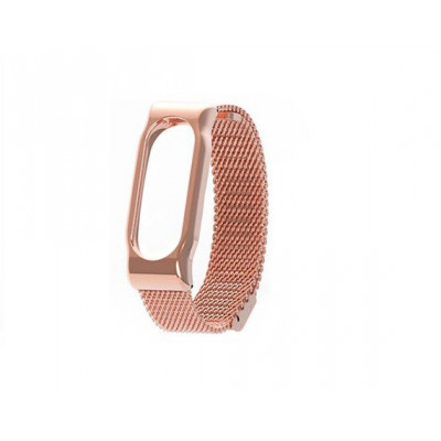 Ремешок Xiaomi Mi Band 4 Milanese Loop (Розовый)