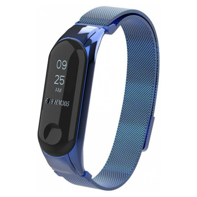 Ремешок Xiaomi Mi Band 4 Milanese Loop (Синий)