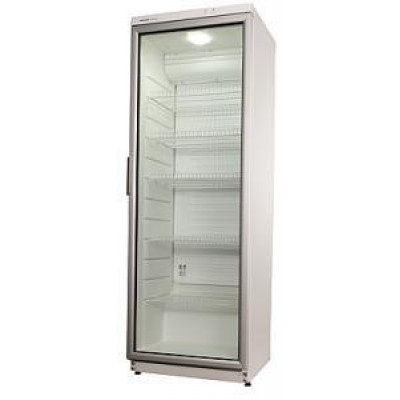 Холодильна вітрина Snaige, 173x60х60, 350л, полок - 5, зон - 1, бут-154, 1дв., ST, алюмін.двері, білий