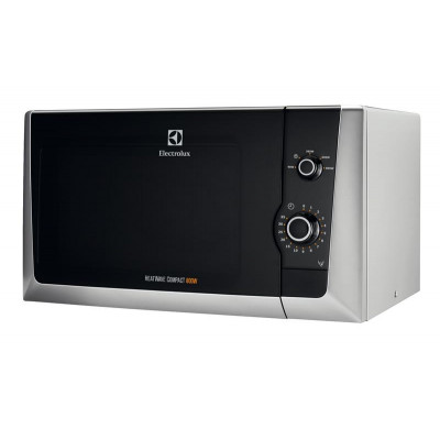 Мікрохвильова піч Electrolux, 21л, мех. керування, 800Вт, сріблястий