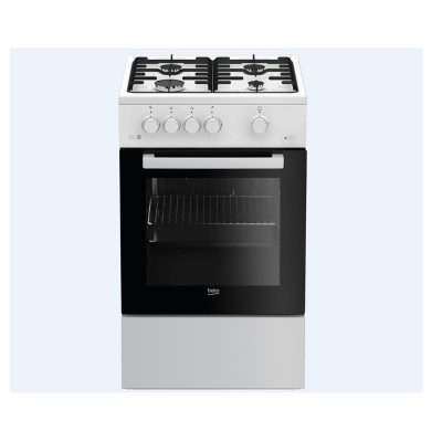 Плита Beko газова, 55л, 50x60см, білий