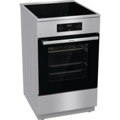 Плита Gorenje GEIT5C61XPG електрична індукційна, 70л, 50x60см, дисплей, сенсорне упр, нерж