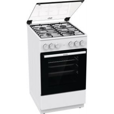 Плита Gorenje GGI5A21WH газова, 67л, 50x60см, емальовані реш, білий