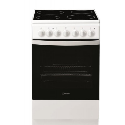 Плита Indesit електрична склокерамічна, 61л, 50x60см, білий