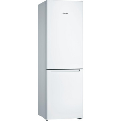 Холодильник Bosch з нижн. мороз., 186x60x66, xолод.відд.-215л, мороз.відд.-87л, 2дв., А++, NF, білий