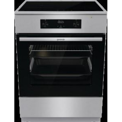 Плита Gorenje MEKIS6101I електрична індукційна, 71л, 60x60см, дисплей, IconLed, нерж