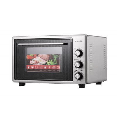 Електрична міні-піч Ardesto MEO-S40FGG - 1300Вт/40 л./конвекція/таймер/подвійне скло/сіра