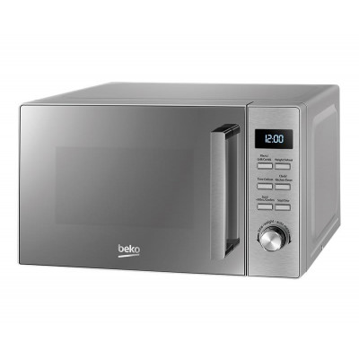 Мікрохвильова піч Beko, 20л, електр. управл., 800Вт, гриль, дисплей, нерж