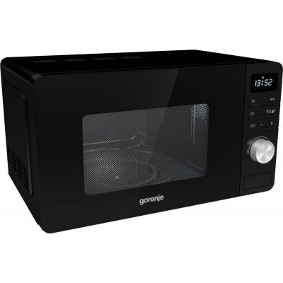 Мікрохвильова піч Gorenje, 20л, електр. управл., 800Вт, дисплей, чорний