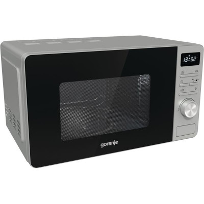 Мікрохвильова піч Gorenje, 20л, електр. управл., 800Вт, дисплей, нерж