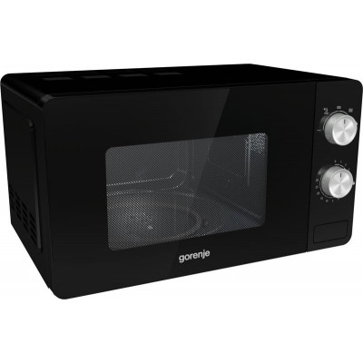 Мікрохвильова піч Gorenje, 20л, міх. управл., 800Вт, чорний