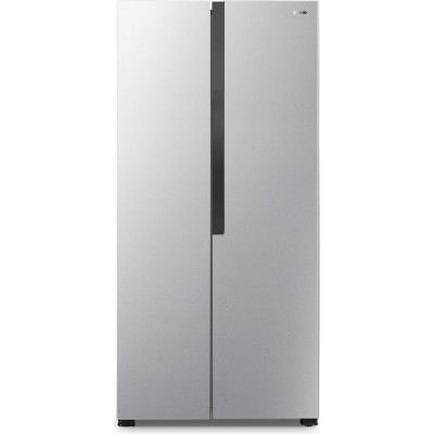 Холодильник SBS Gorenje NRS8181KX, 185х63х83см, 2 двері, 264( 164)л, А+, NF+ , Зона св-ті, Зовн. Диспл, Сріблястий