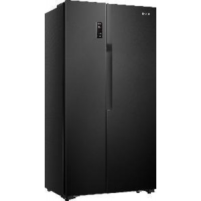 Холодильник SBS Gorenje NRS918EMB, 179х64х91см, 2 двері, 334( 174)л, А++, NF+, Інв. , Зона св-ті, Зовн. Диспл, Чорний