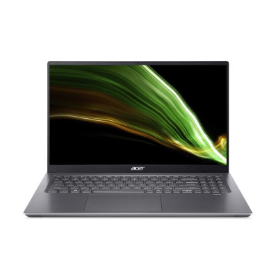 Ноутбук Acer Swift X SFX16-51G 16.1FHD IPS/Intel i7-11390H/16/1024F/NVD3050-4/Lin/Gray
