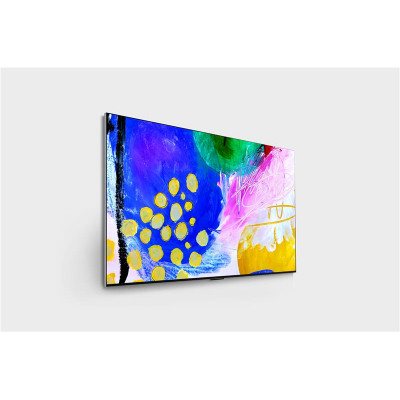 Телевізор 55" LG OLED 4K 100Hz Smart WebOS Dark Satin Silver