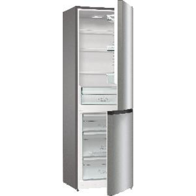 Холодильник з нижн. мороз. камерою Gorenje RK62EXL4, 185х60х60см, 2 двері, 208(112)л, А++, механіч.  упр. , Зона св-ті, Нерж