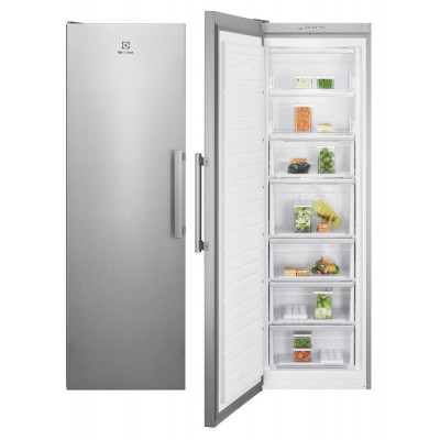 Морозильна камера Electrolux, 186x60х65, 280л, А++, NF, інв., дисплей, нерж