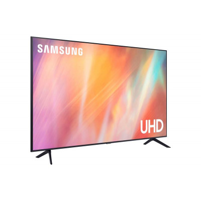Телевiзор 65" LED 4K Samsung UE65AU7100UXUA Smart, Tizen, Black