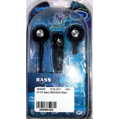 HF NY Bass D800/D820 Black