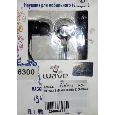 HF WAVE (MAGGIORE) 6300 Black