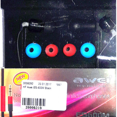 HF Awei ES-600M Black