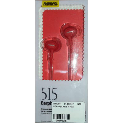 HF Remax RM-515 Red