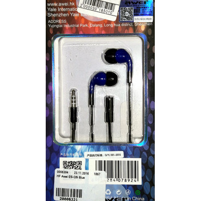 HF Awei ES-Q9i Blue