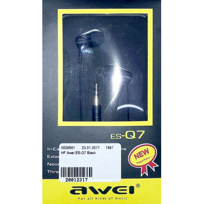 HF Awei ES-Q7 Black