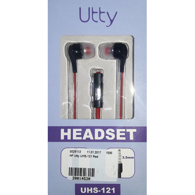 HF Utty UHS-121 Red-Black