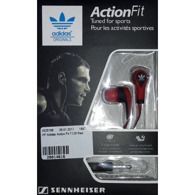 HF Sennheiser Adidas Action Fit T139 Red