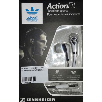 HF Sennheiser Adidas Action Fit T139 White