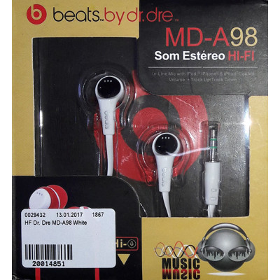 HF Dr. Dre MD-A98 White