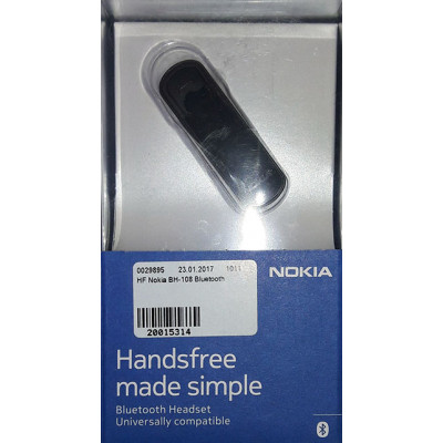 HF Nokia BH-108 Bluetooth Black