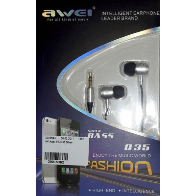 HF Awei ES-Q35 Silver