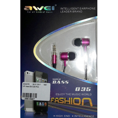 HF Awei ES-Q35 Pink