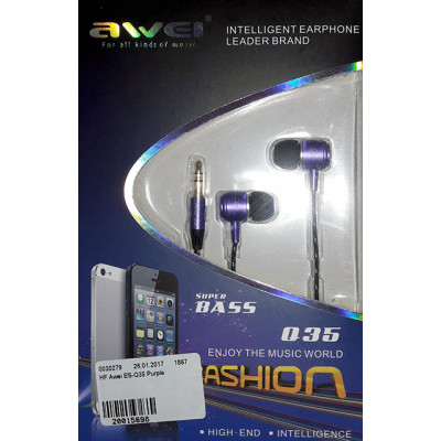 HF Awei ES-Q35 Purple