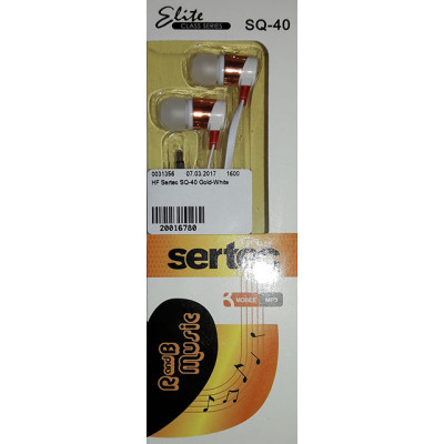 HF Sertec SQ-40 Gold-White