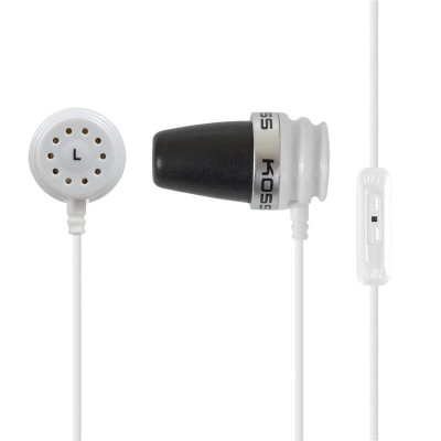Навушники Koss Spark Plug VCw Noise Isolating White Навушники Koss Spark Plug VCw Noise Isolating White